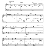 Someone Like You Sheet Music By Adele Easy Piano 85999