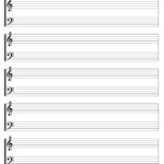 Staff Paper Blank Sheet Music Piano Sheet Music Music Printables