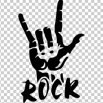 Stencil Rock And Roll Poster Music PNG Clipart Acdc Angus Young Arm