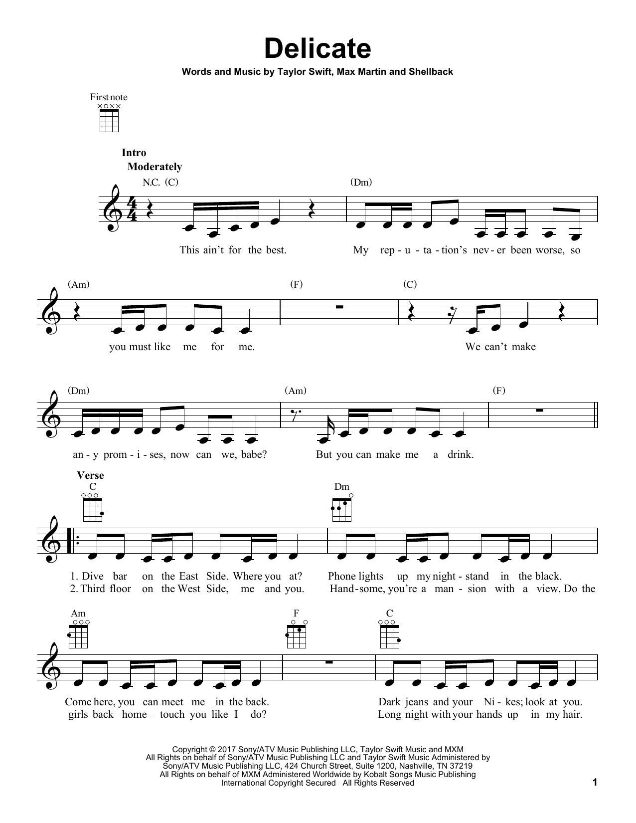 Taylor Swift Mine Piano Sheet Music Free Printable Free Printable