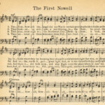 The First Nowell Christmas Carols Lyrics Christmas Sheet Music