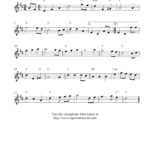 The Star Spangled Banner Free Alto Saxophone Sheet Music Notes