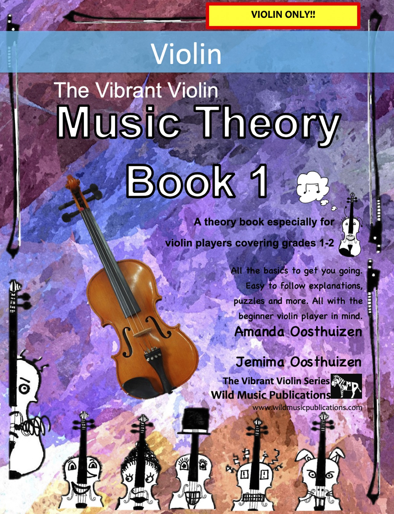 The Vibrant Violin Music Theory Book 1 Wild Music Publications