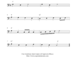 This Old Man Free Easy Trombone Sheet Music