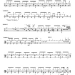 Thunderstruck Acdc Drum Sheet Music Onlinedrummer Free