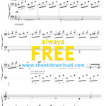 Top 100 Popular Songs Piano Sheet Music Download And Print PDF