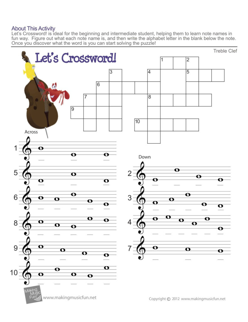 Treble Clef Fun Note Reading Free Music Theory Worksheets Music 