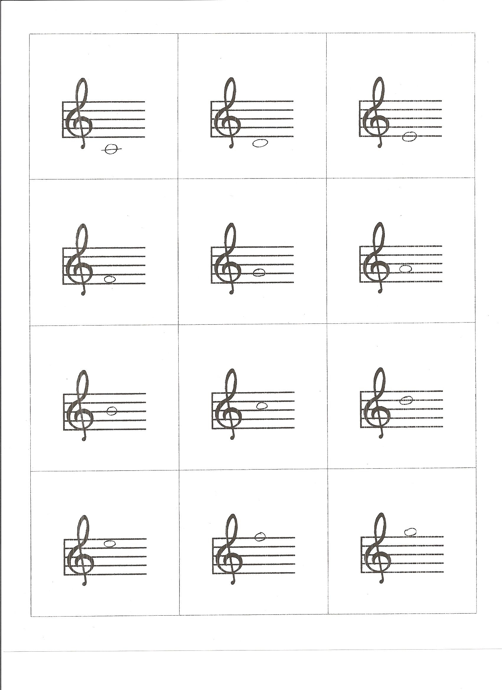 Treble Clef Notes Names Pictures Http www flappybirdgamer 