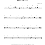 Trombone Christmas Sheet Music Free Printable Free Printable