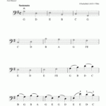 Valentine Sheet Music For Cello Solo For Beginners