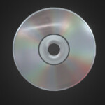 Very Simple CD Disc Download Free 3D Model By Blender3D Blender3D