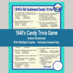 1940S Music Trivia Questions And Answers Printable Whether You Have A