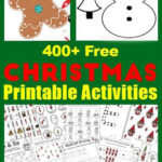 400 Free Christmas Learning Printable Activities For Kids