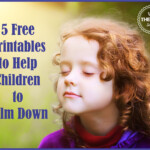 5 Free Printables To Help Children Calm Down Your Therapy Source