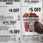 9 KFC Kentucky Fried Chicken Coupons Expires 2 29 2020 TraderKat