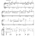 A Thousand Miles Sheet Music By Vanessa Carlton Easy Piano 29392