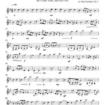 A Thousand Years For Violin Viola Cello Trio Sheet Music PDF Download