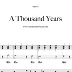 A Thousand Years YouTube