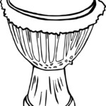 African Drum Coloring Page African Drum Coloring Pages Native