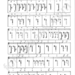 Alto bass contra Bass Fingering Chart Printable Pdf Download