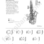 Alto Saxophone Fingering Chart Printable Pdf Download