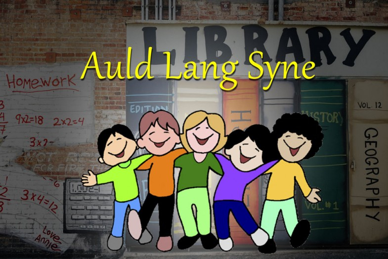 Auld Lang Syne Karaoke Sing Along Lyrics Printable PDF