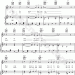 Baby Mine From Dumbo Sheet Music In F Major transposable