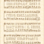 Be Still My Soul Christian Heritage Hymn Sheet Music Vintage Style