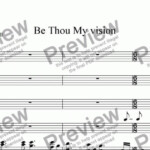 Be Thou My Vision Download Sheet Music PDF File