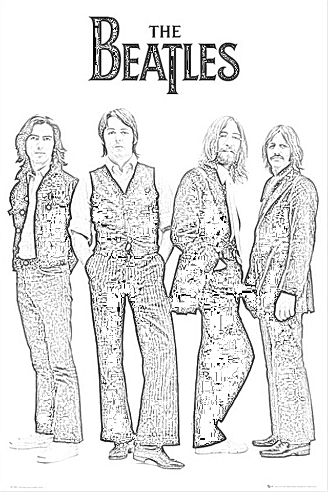 Beatles Coloring Pages Coloring Pages Daily Information