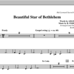 Beautiful Star Of Bethlehem Violin 1 Sheet Music Direct