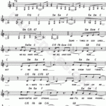 Bill Withers Lean On Me Sheet Music Leadsheet In C Major