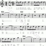 Bruno Mars Count On Me Sheet Music For Beginners In C Major