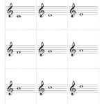 Calam o Printable Flash Cards For Learning Treble Clef Notes