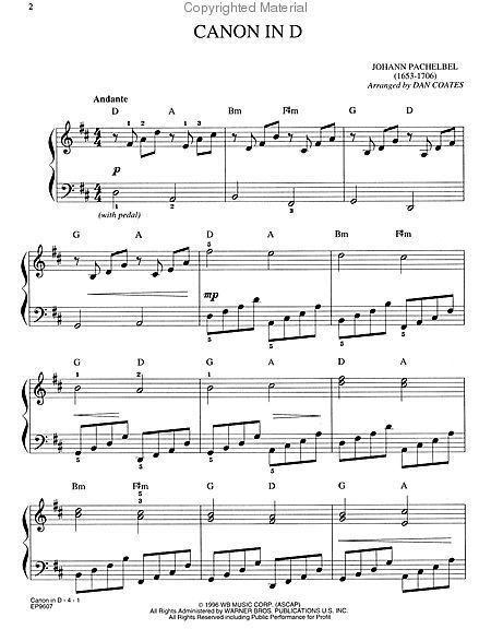 Canon In D Easy Piano Easy Violin Sheet Music Easy Piano Violin 