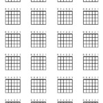 Chord Diagrams For Guitar Printable Crafts Guitar Fretboard Guitar