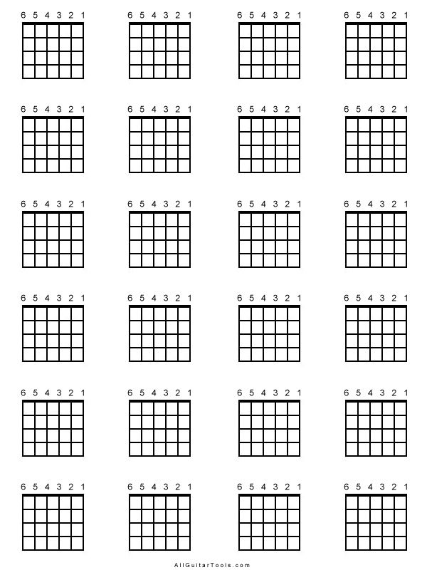 Chord Diagrams For Guitar Printable Crafts Guitar Fretboard Guitar 