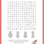 Christmas Carols Word Search