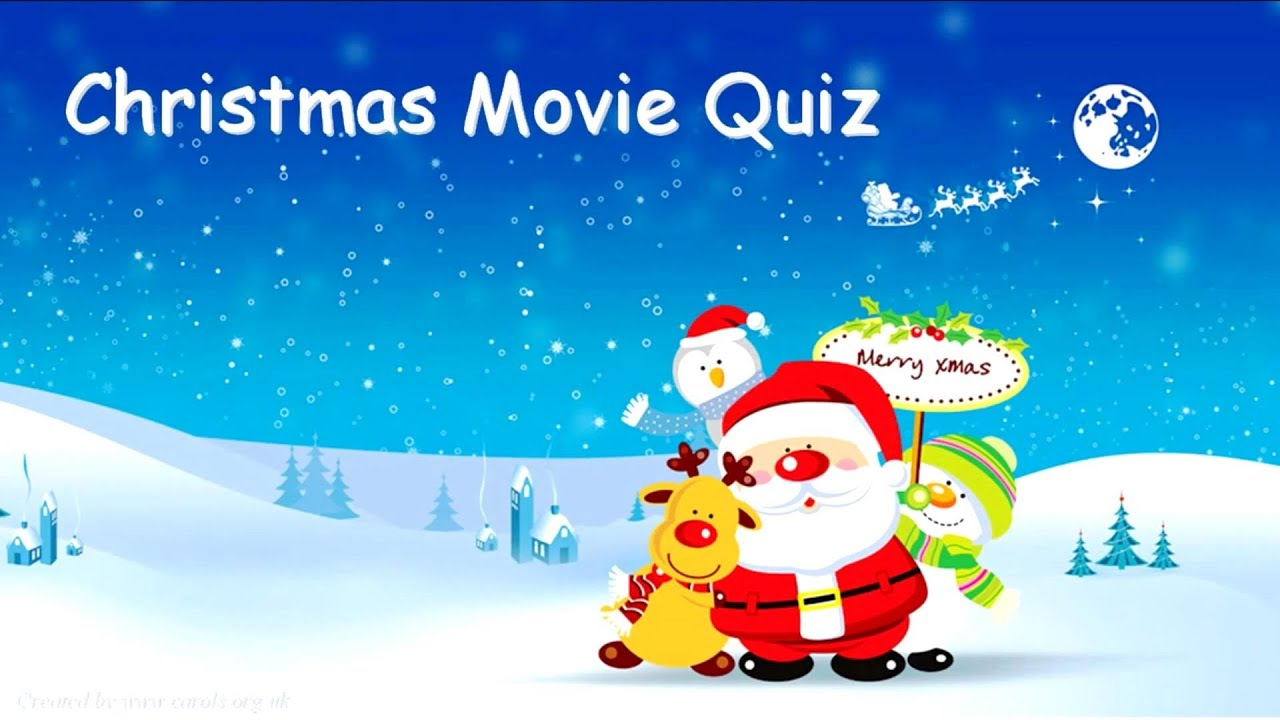 CHRISTMAS MOVIE QUIZ Questions Answers YouTube