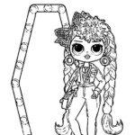 Coloring Pages LOL OMG Print New Popular Dolls For Free