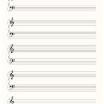 Customize Your Free Printable Blank Sheet Music Sheet Music Blank