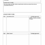 Daily Lesson Plan Template Pdf Free Daily Lesson Plan Template Business