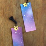 DIY Galaxy Bookmarks With Free Printable Templates Diy Galaxy