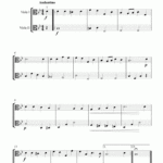 Easy Christmas Viola Duets Sheet Music Songs Carols PDF Collection 3