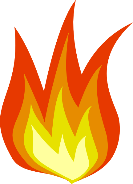 Flame 1 Clip Art At Clker Vector Clip Art Online Royalty Free 