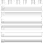 Free Blank Guitar Sheet Staff Tab Paper Easy Guitar Songs Guitar