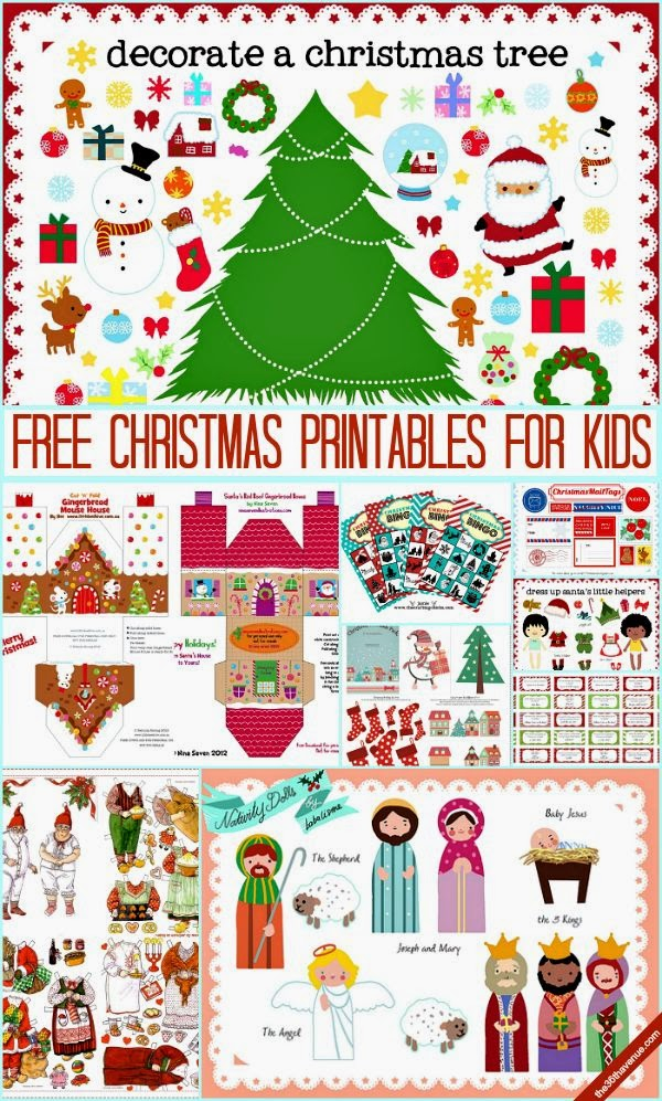 FREE Christmas Printables And Activities Free Homeschool Deals