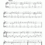 Free Jingle Bells Sheet Music For Piano Solo High Quality PDF