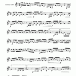 Free Joplin The Entertainer Sheet Music For Clarinet Solo PDF