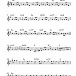 Free Lead Sheet Carol Of The Bells Saxophone Sheet Music Clarinet